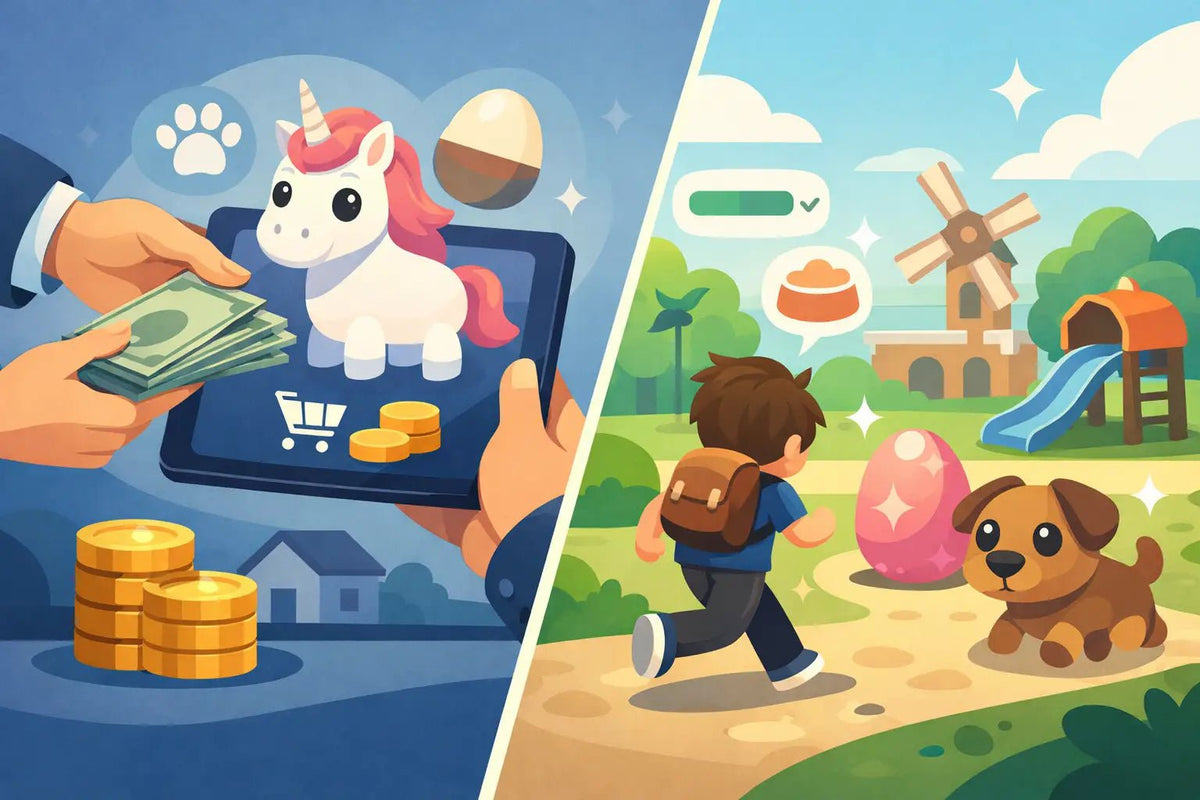 Buying Pets vs Grinding Adopt Me - BuyBlox