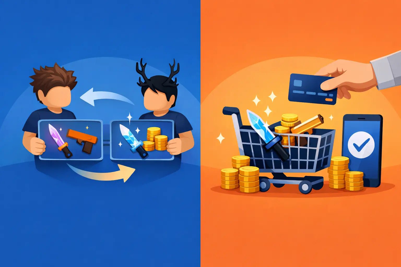 MM2 Trading Versus Direct Purchase - BuyBlox