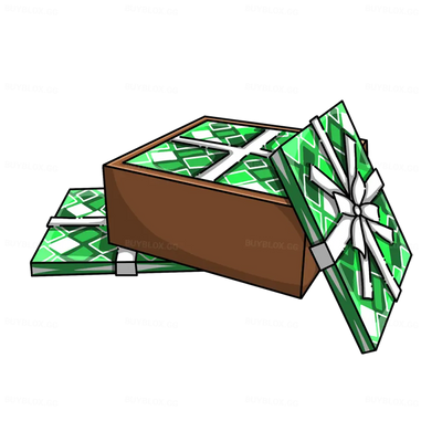 Box of Green Wrapping Paper