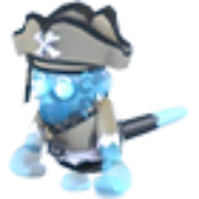 MFR Pirate Ghost Capuchin Monkey - Adopt Me