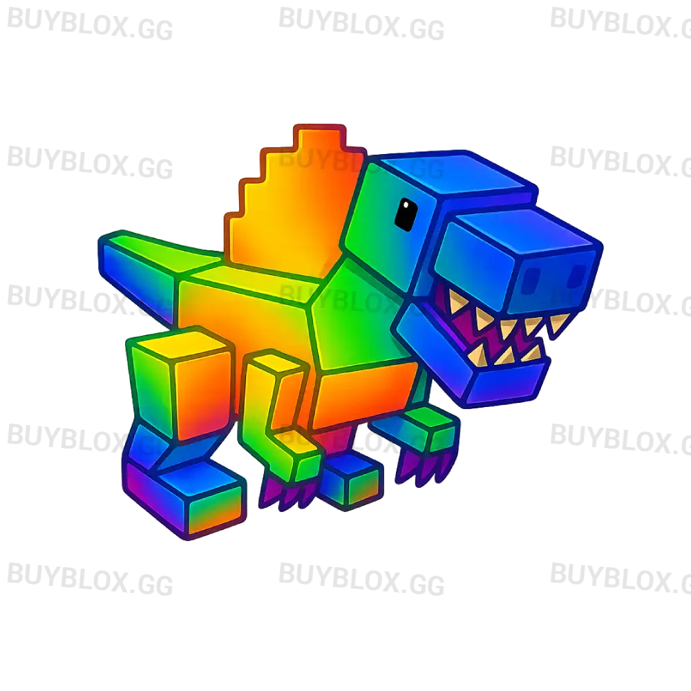 Rainbow Spinosaurus - Grow a Garden