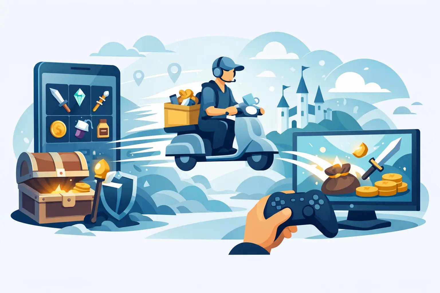 How Item Delivery Works for Fast Game Orders - BuyBlox