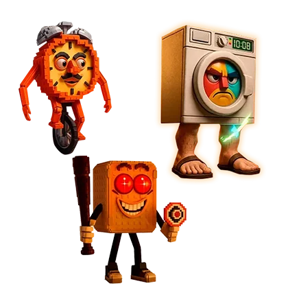 Tictac Sahur, Lavadorito Spinito, Tang Tang Keletang Bundle