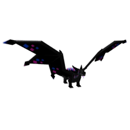 Black Spotty Dragon - Grow a Garden
