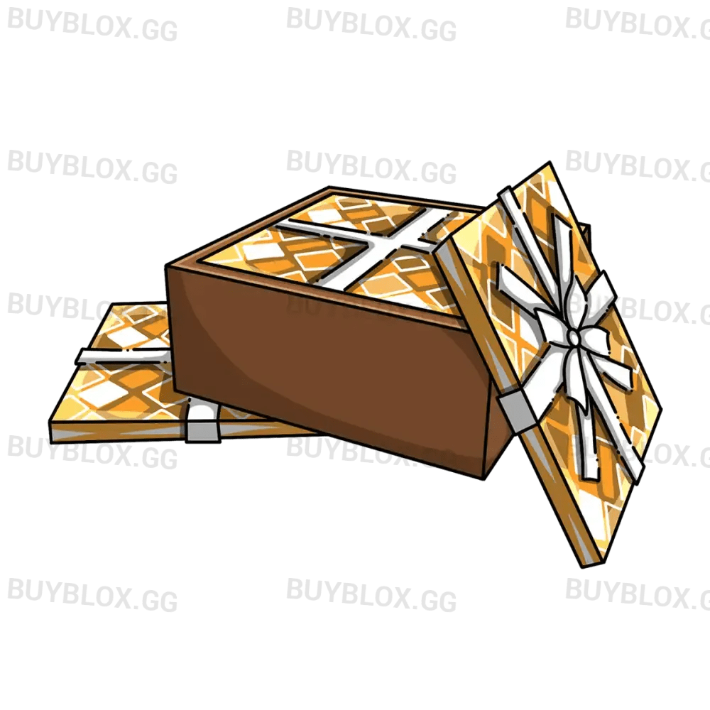 Box of Gold Wrapping Paper