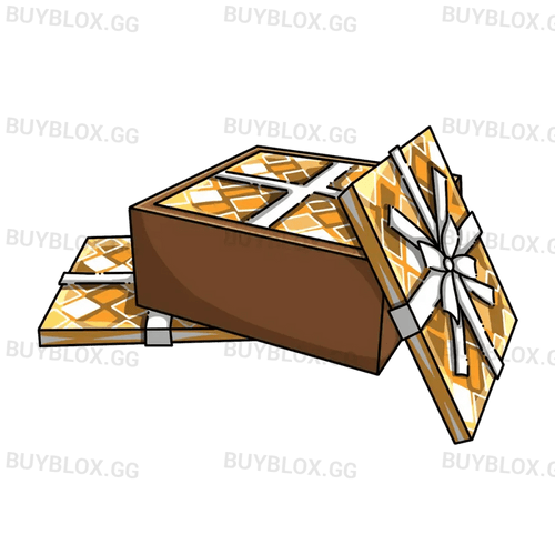 Box of Gold Wrapping Paper