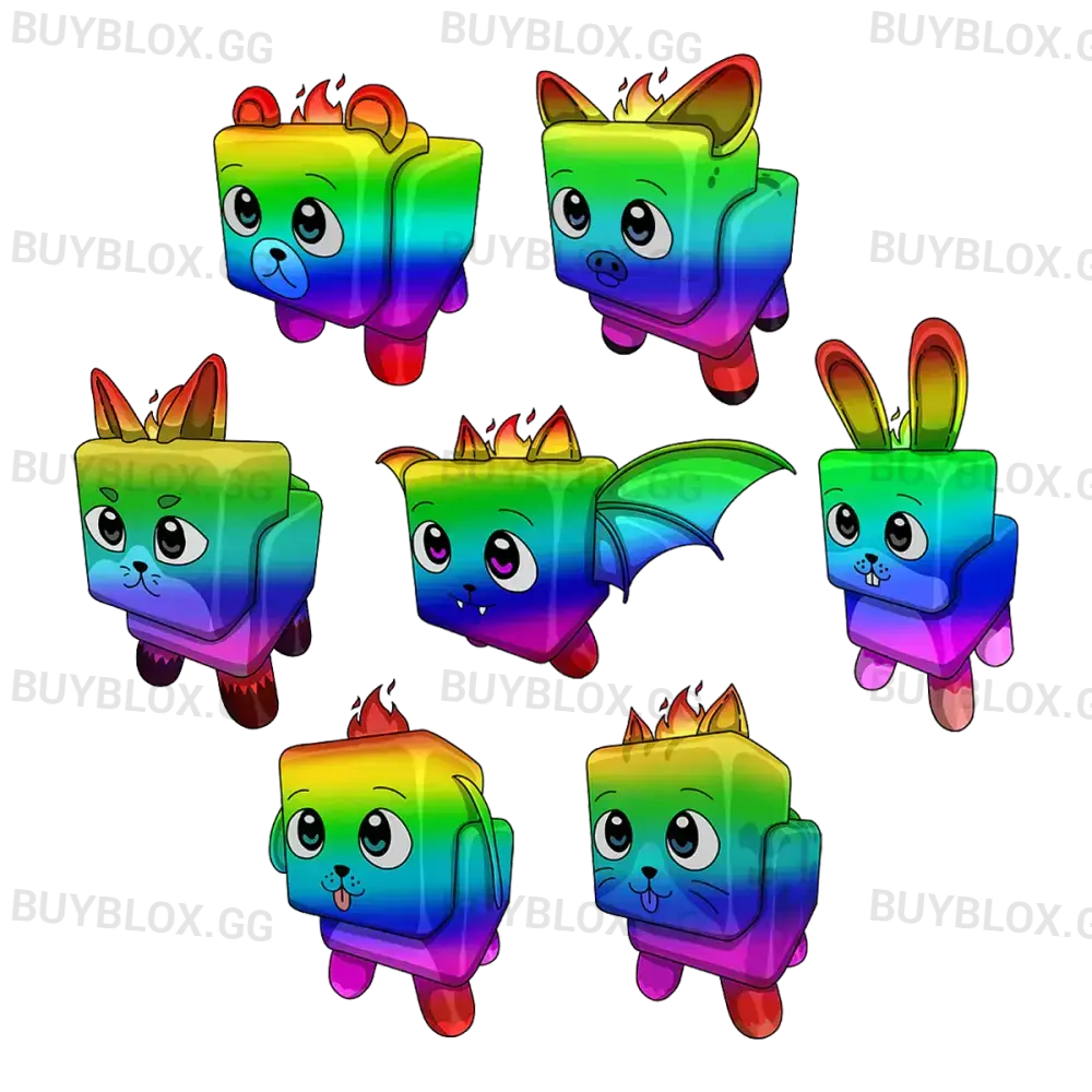 Chroma Fire Pets Set - Murder Mystery 2