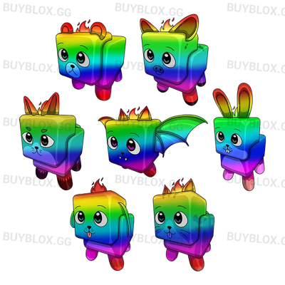 Chroma Fire Pets Set