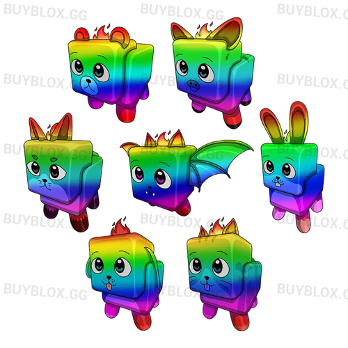 Chroma Fire Pets Set