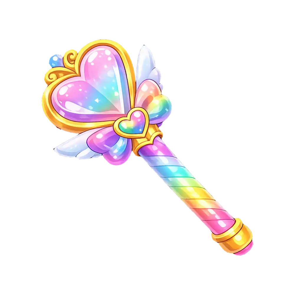 Chroma Heart Wand Knife