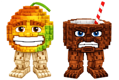 Coco and Mango