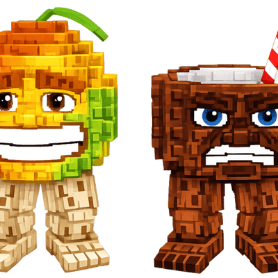 Coco and Mango