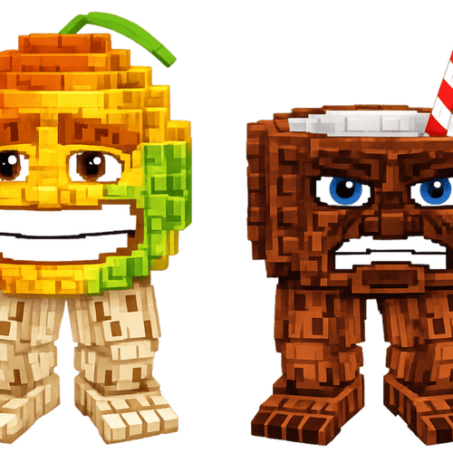 Coco and Mango