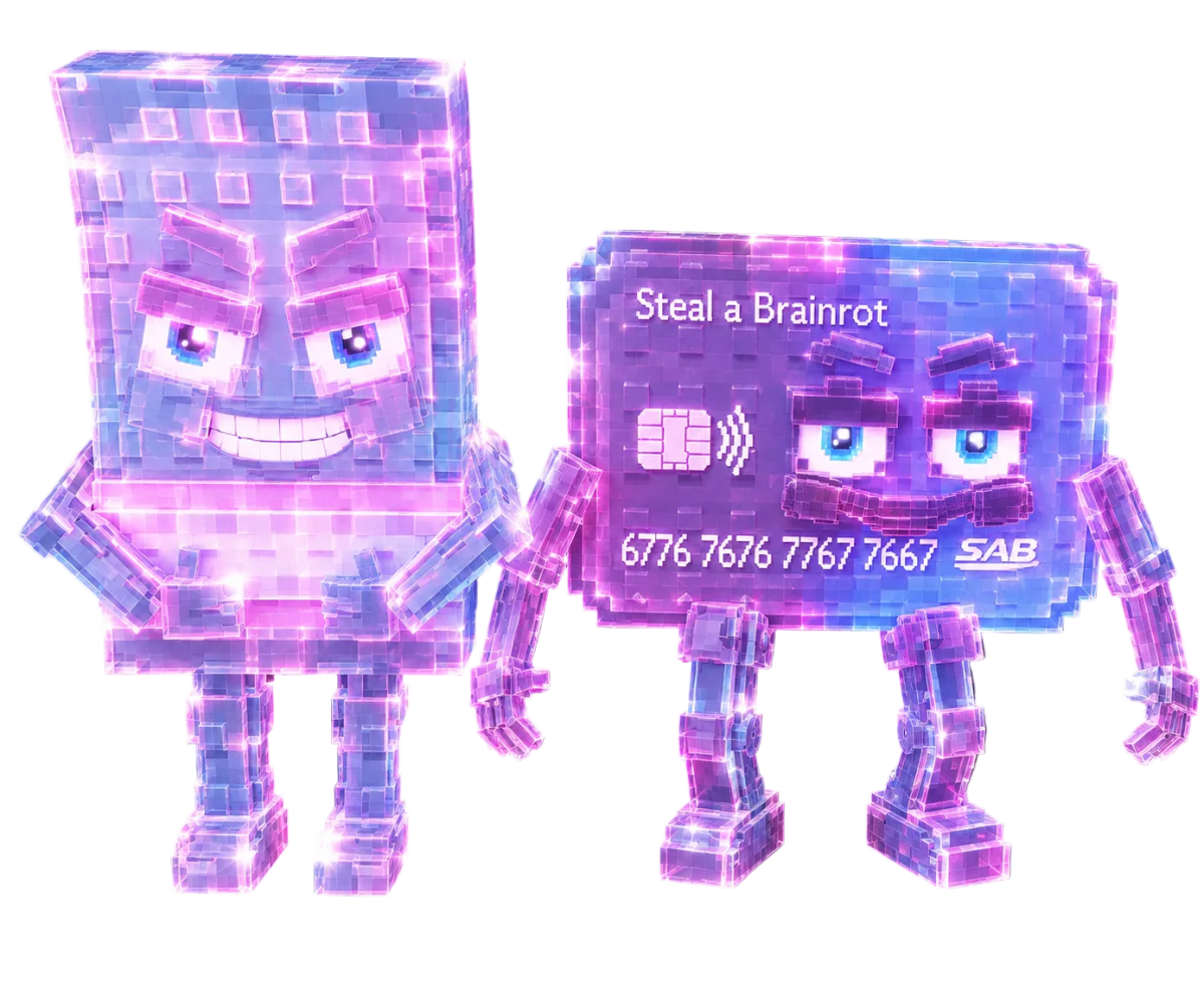 Crystal Cash or Card - Steal a Brainrot
