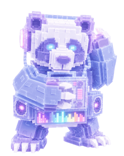 Crystal DJ Panda