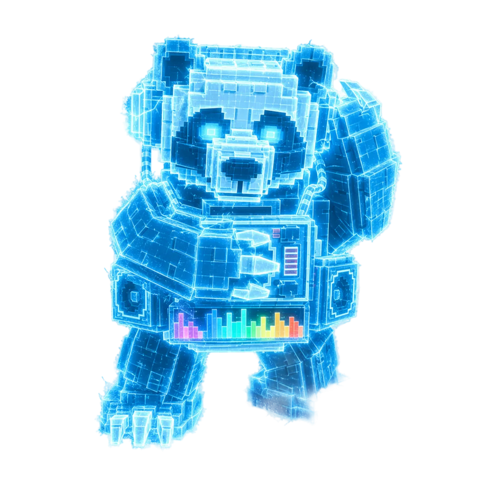 Cyber DJ Panda