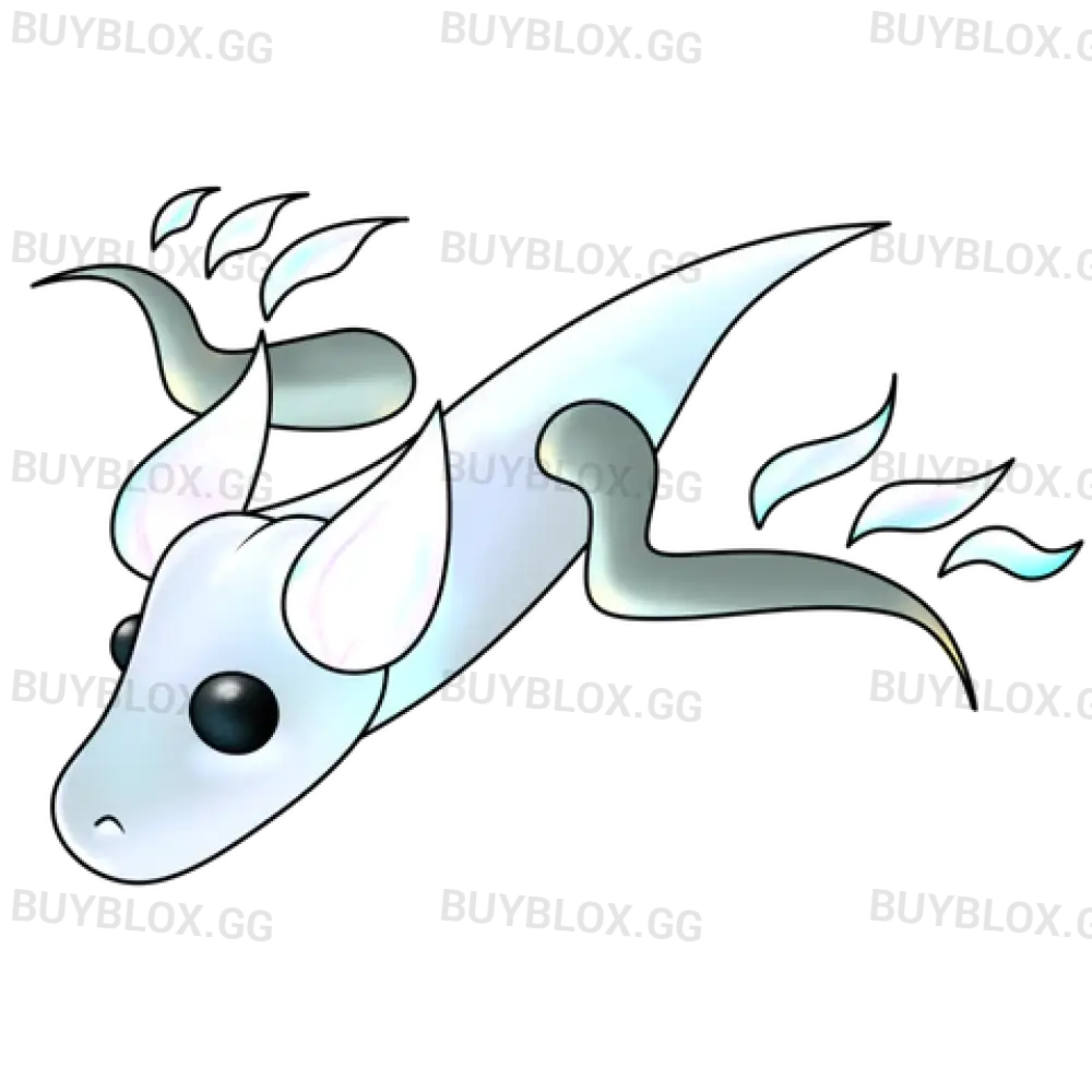 MFR Halloween White Ghost Dragon