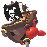 Pirate Hermit Crab