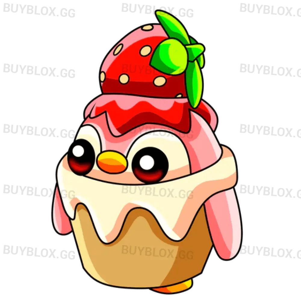MFR Strawberry Penguin - Adopt Me