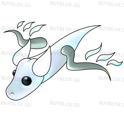 NFR Halloween White Ghost Dragon