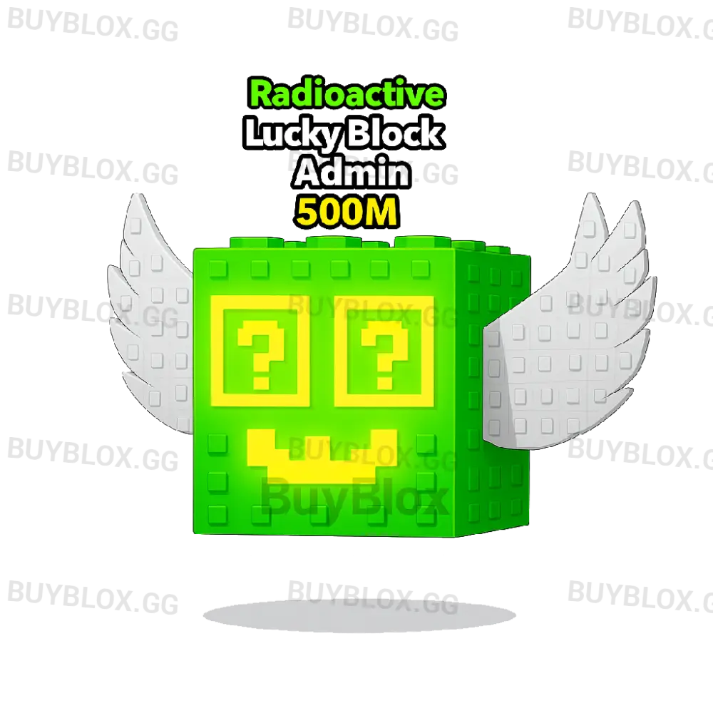 Radioactive Admin Lucky Blocks