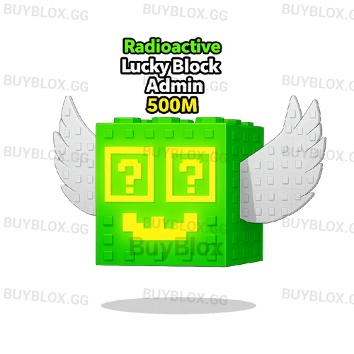 Radioactive Admin Lucky Blocks