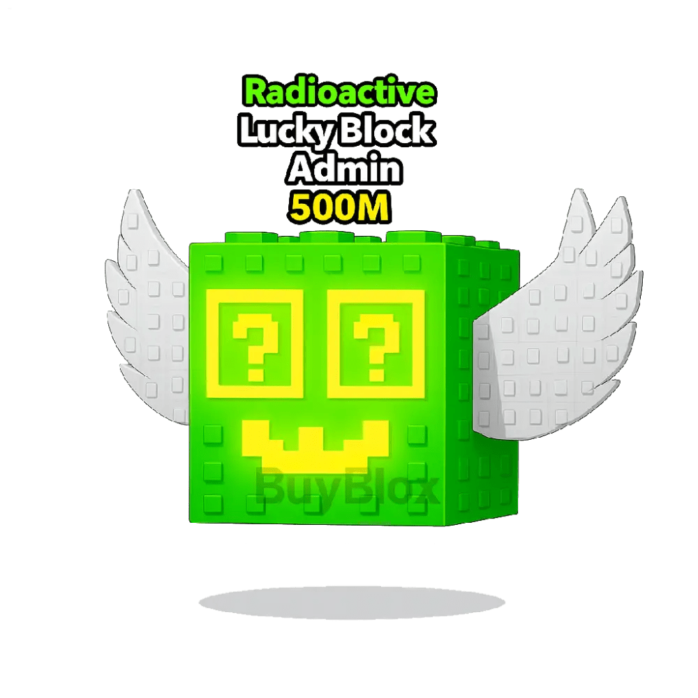 Radioactive Admin Lucky Blocks