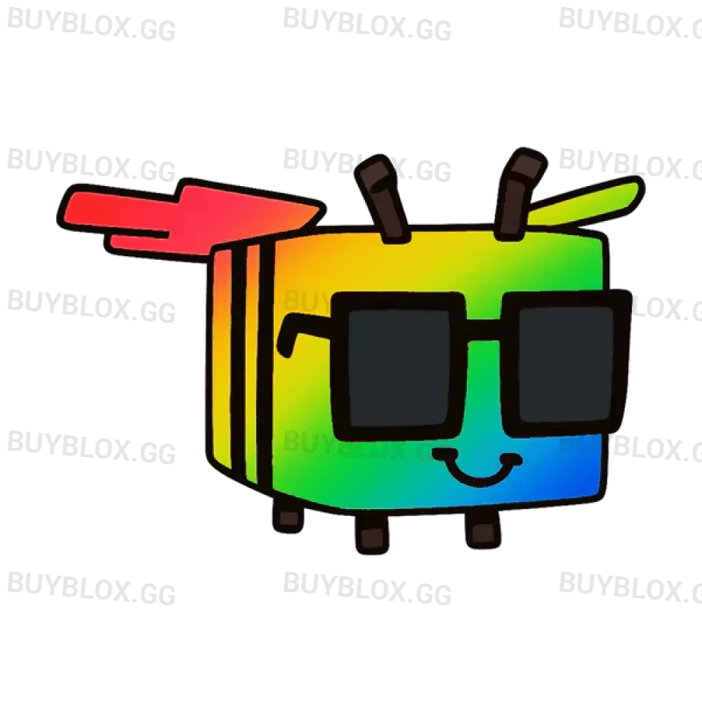 Rainbow Disco Bee - Grow a Garden