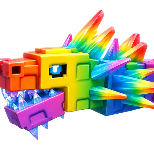 Rainbow Ice Serpent