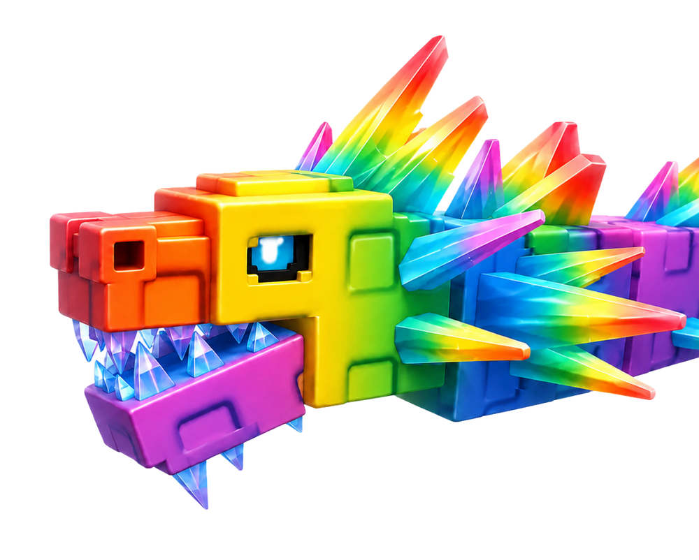 Rainbow Ice Serpent