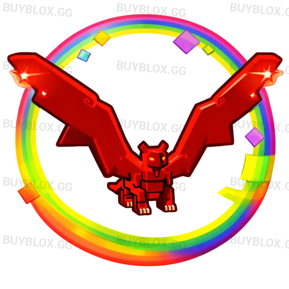 Rainbow New Year's Dragon - Grow a Garden
