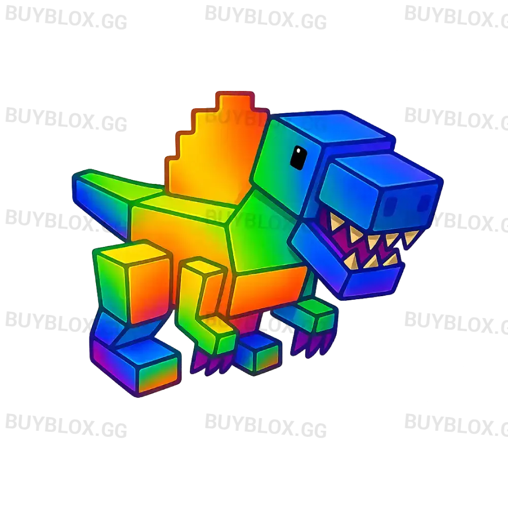 Rainbow Spinosaurus - Grow a Garden
