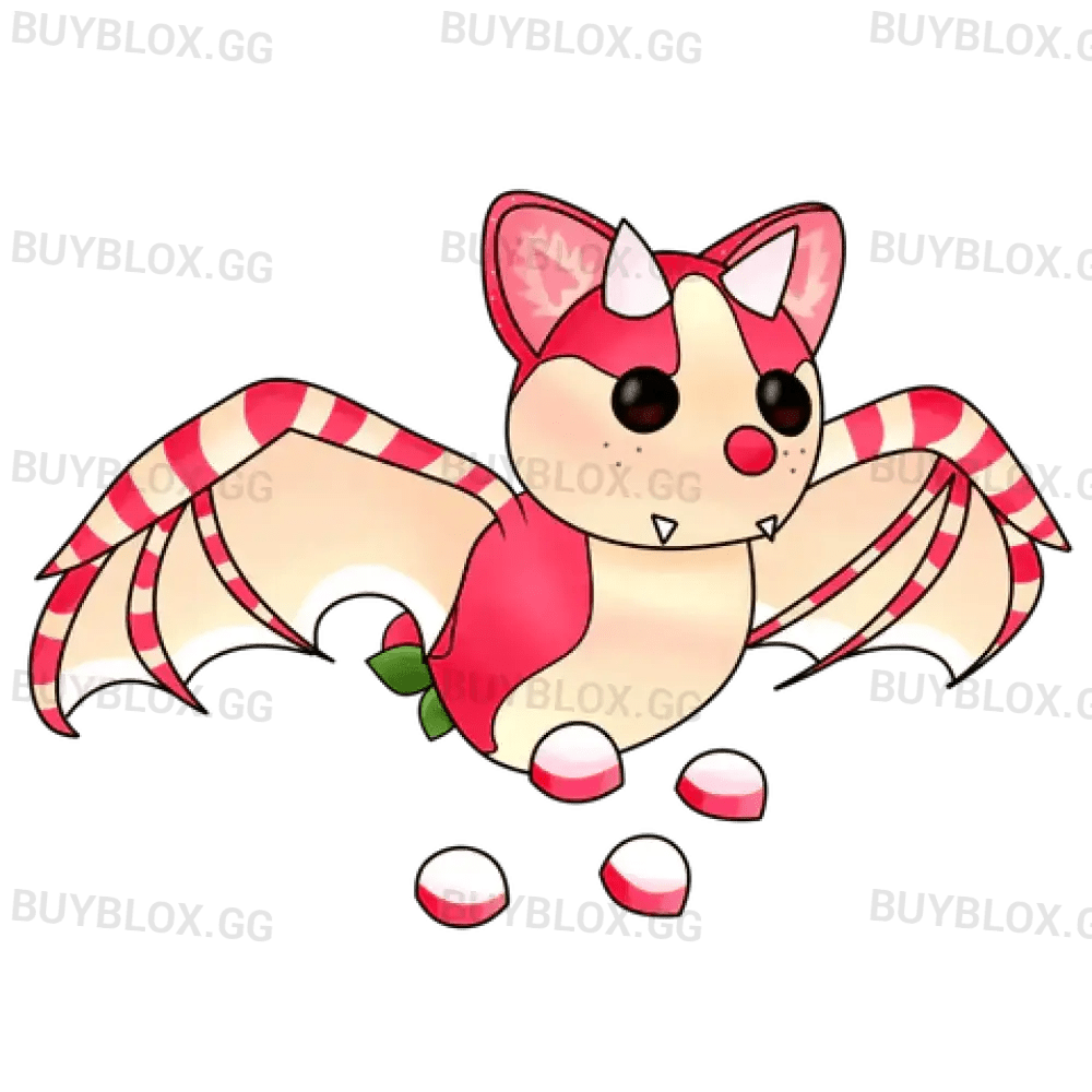 Strawberry Shortcake Bat Dragon - Adopt Me