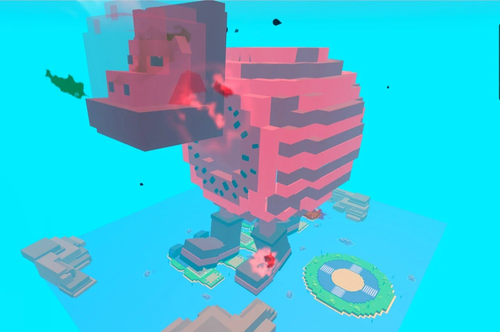 TITANIC Giraffe Celeste [997K/s]